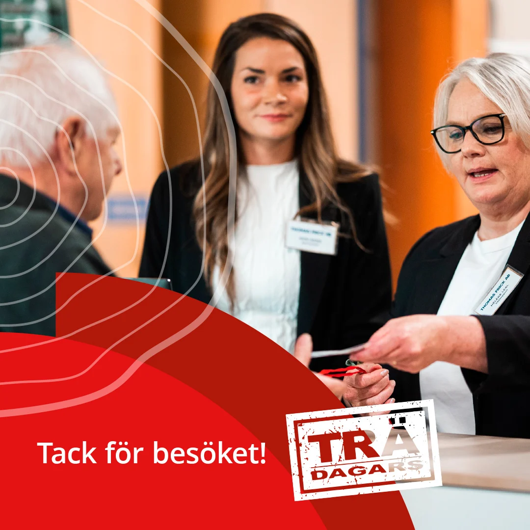 Banner med bild från incheckningen.